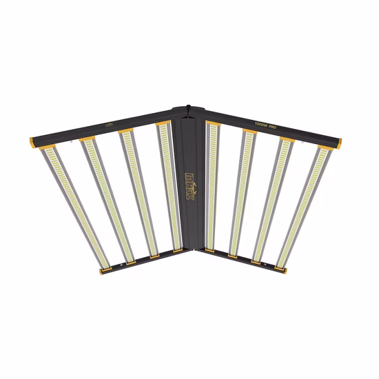 Светодиодный светильник для выращивания растений Saturn 1000 Вт с интеллектуальным управлением и высокой светосилой Ppfd, протестированная DLC эффективность полного спектра до 2,8 мкмоль/Дж для теплиц и садоводства