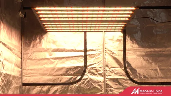 Saturn 1000W Регулируемый 4-спектральный светодиодный светильник для выращивания растений с высоким Ppfd, Samsungs+Osram PPE3.0 Umol/J