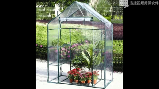 Мини-выдвижная теплица с прозрачной крышкой, защищенный дом для выращивания растений, портативная цветочная палатка, укрытие для сада, на открытом воздухе и на заднем дворе