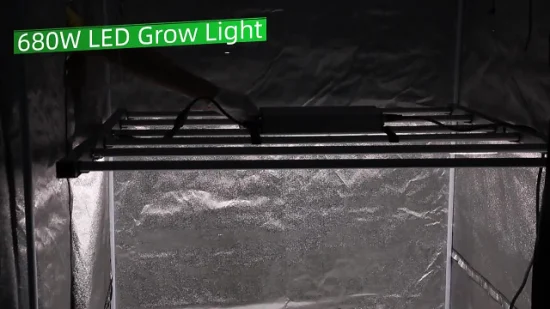 ETL оптовая продажа 320 Вт 680 Вт 800 Вт 1000 Вт Складная светодиодная панель полного спектра для выращивания растений Samsumg Lm301b 301h Osram Red для выращивания растений в теплицах в помещении